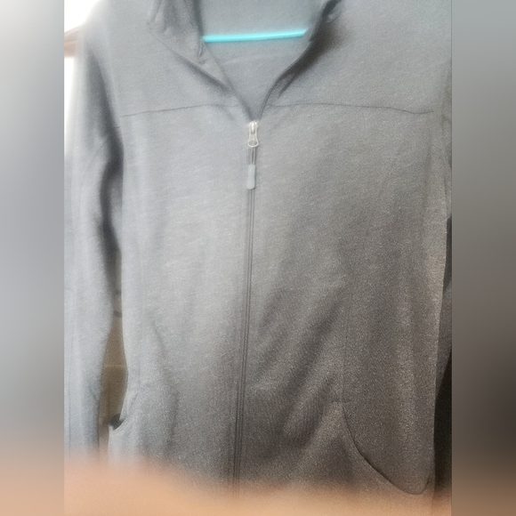 Gray running jacket with back pocket. Xl - Picture 3 of 5